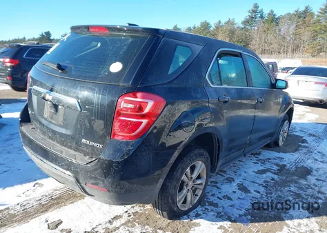 2016 Chevrolet Equinox Ls from USA, damaged, VIN 2GNFLEEK3G6262225